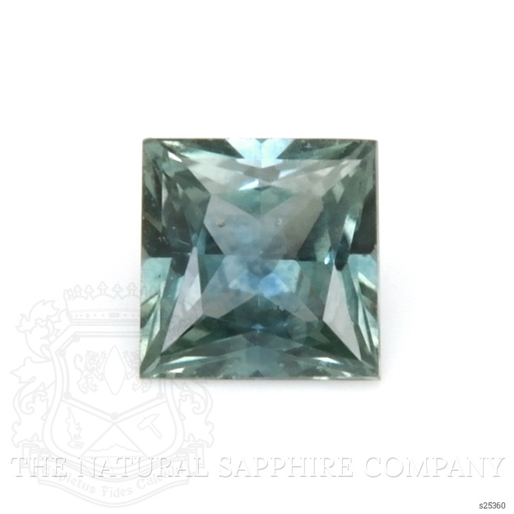 0.35 Ct. Bluish Green Sapphire from Montana