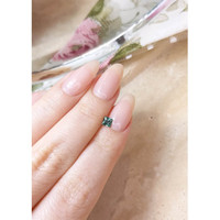 0.35 Ct. Bluish Green Sapphire from Montana Life Style