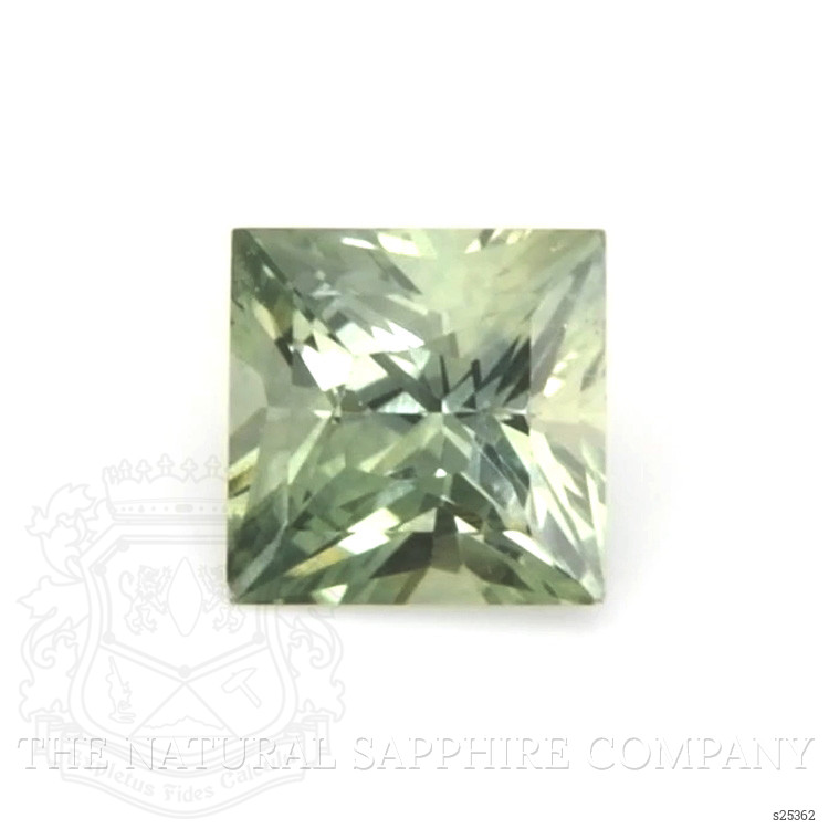 0.36 Ct. Green Sapphire from Montana