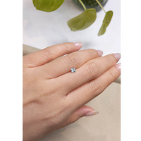 0.37 Ct. Greenish Blue Sapphire from Montana Life Style