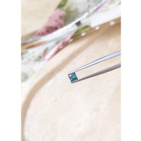 0.38 Ct. Greenish Blue Sapphire from Montana Life Style