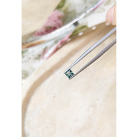 0.38 Ct. Bluish Green Sapphire from Montana Life Style