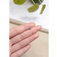 0.38 Ct. Greenish Blue Sapphire from Montana Life Style