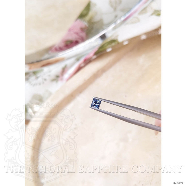 0.40 Ct. Blue Sapphire from Montana
