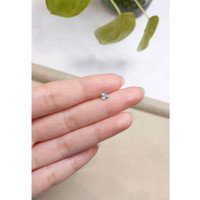 0.41 Ct. Yellowish Green Sapphire from Montana Life Style