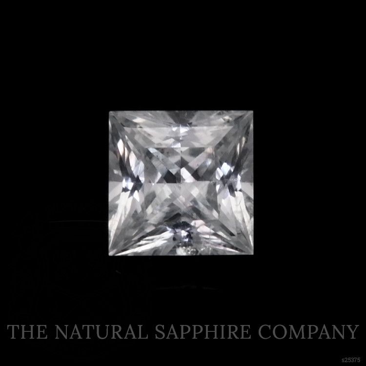 0.42 Ct. White Sapphire from Montana
