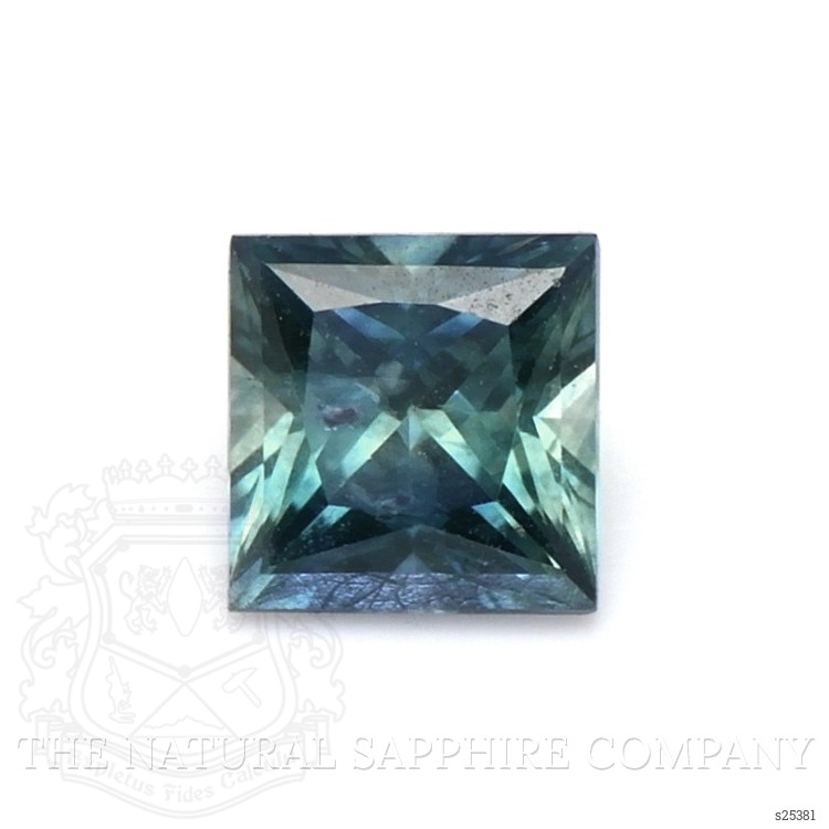 0.48 Ct. Bluish Green Sapphire from Montana