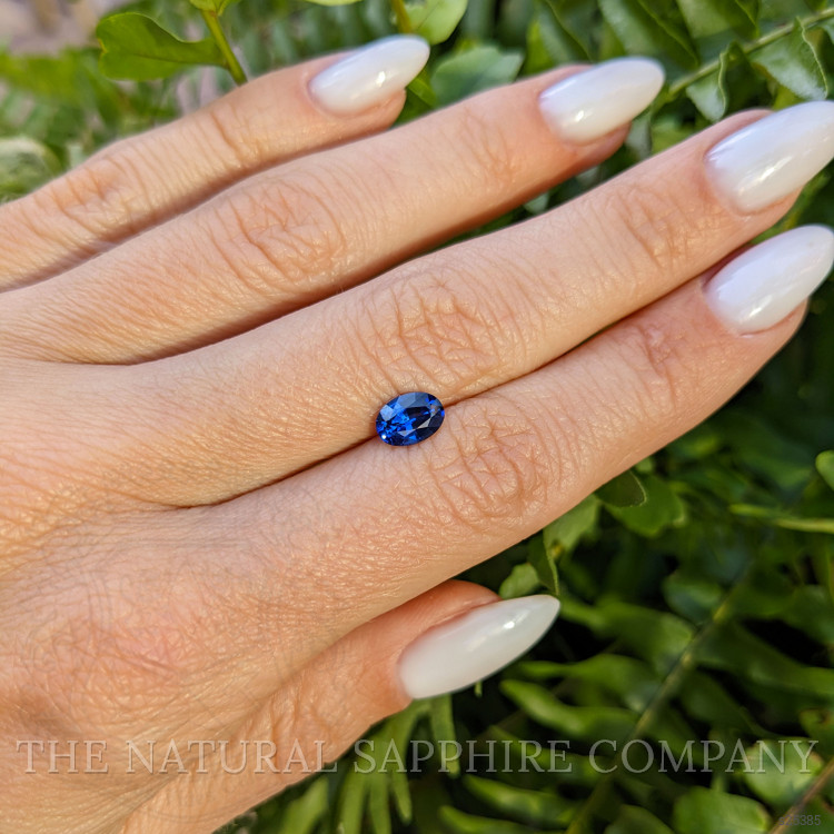 1.01 Ct. Blue Sapphire from Ceylon (Sri Lanka)