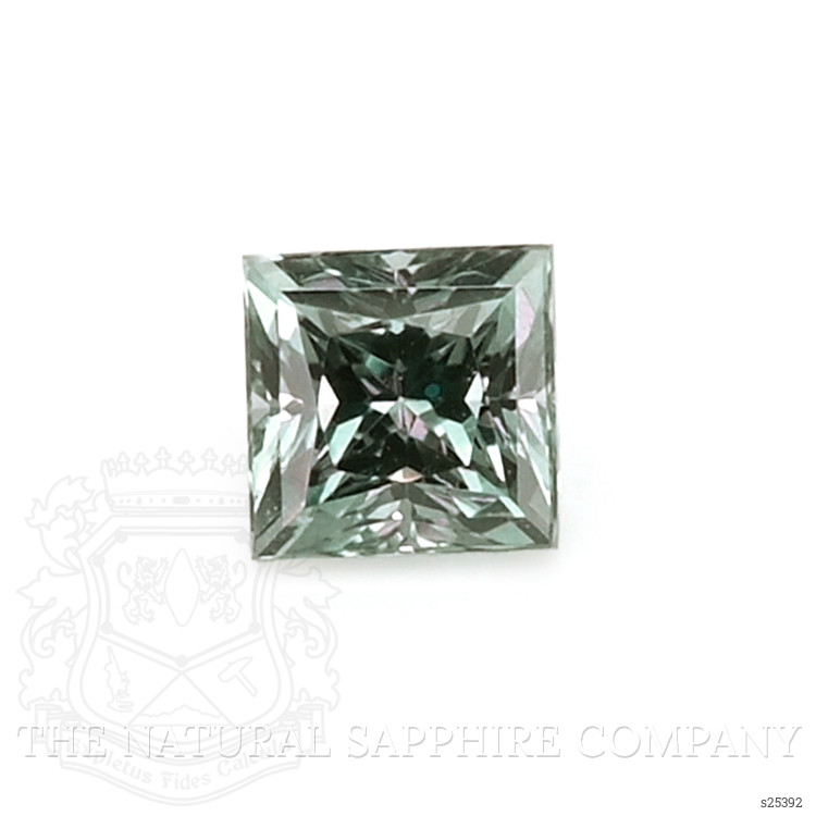 0.51 Ct. Bluish Green Sapphire from Ceylon (Sri Lanka)
