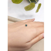 0.52 Ct. Greenish Blue Sapphire from Montana Life Style