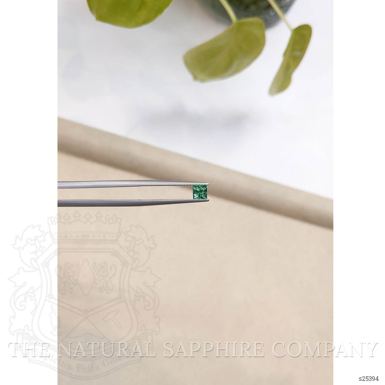 0.56 Ct. Bluish Green Sapphire from Montana