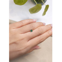 0.56 Ct. Bluish Green Sapphire from Montana Life Style