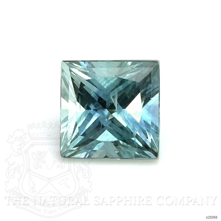 0.67 Ct. Bluish Green Sapphire from Montana