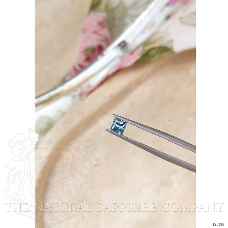 0.67 Ct. Bluish Green Sapphire from Montana