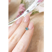 0.67 Ct. Bluish Green Sapphire from Montana Life Style