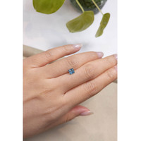 0.82 Ct. Greenish Blue Sapphire from Montana Life Style