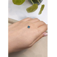 0.82 Ct. Greenish Blue Sapphire from Montana Life Style