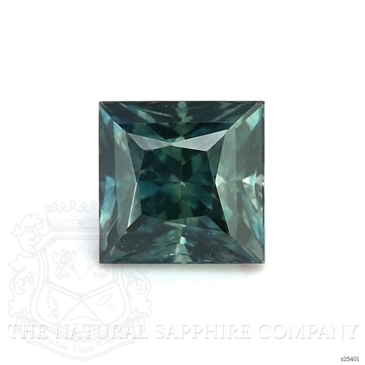 0.67 Ct. Bluish Green Sapphire from Montana