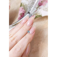 0.46 Ct. Greyish Blue Sapphire from Montana Life Style