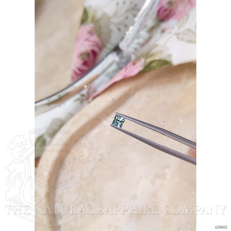 0.46 Ct. Greyish Blue Sapphire from Montana