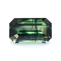 6.05 Ct. Bluish Green Sapphire from Madagascar Video