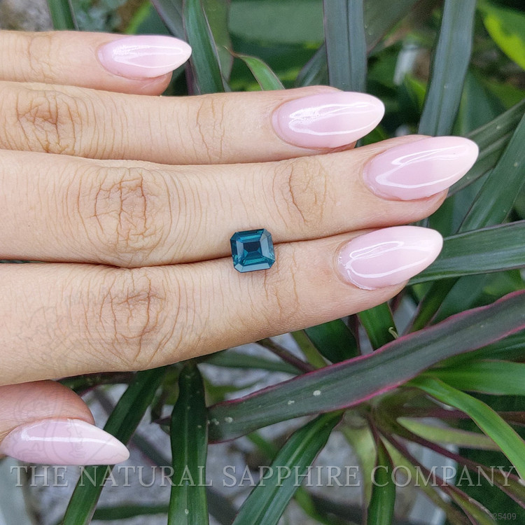 2.03 Ct. Greenish Blue Sapphire from Madagascar