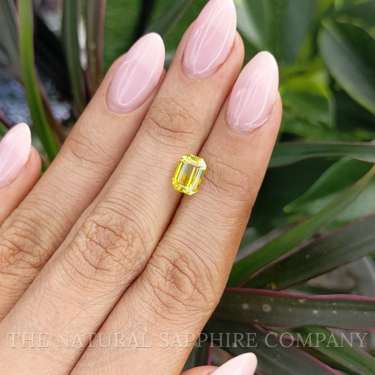 2.54 Ct. Yellow Sapphire from Ceylon (Sri Lanka)