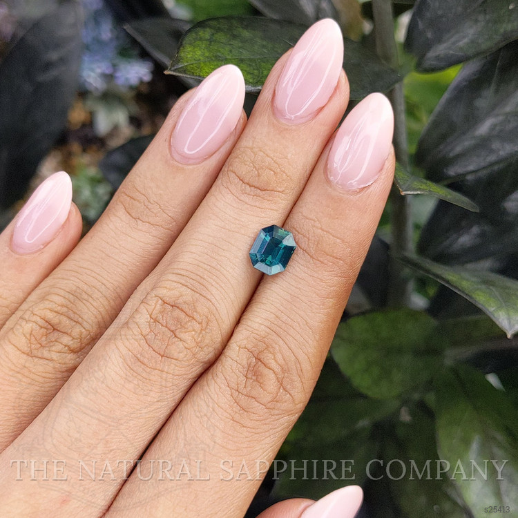 2.15 Ct. Bluish Green Sapphire from Madagascar