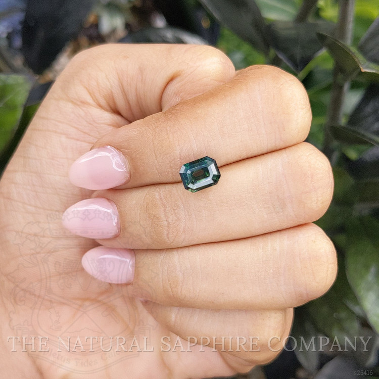 3.00 Ct. Bluish Green Sapphire from Madagascar
