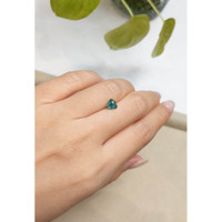 0.92 Ct. Bluish Green Sapphire from Montana Life Style