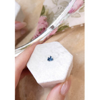 0.64 Ct. Blue Sapphire from Montana Life Style