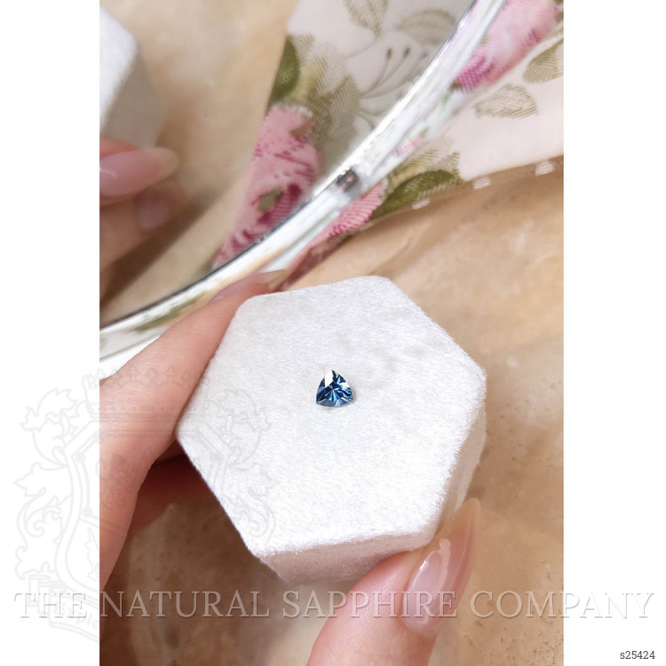 0.64 Ct. Blue Sapphire from Montana