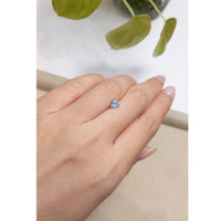 0.63 Ct. Blue Sapphire from Montana Life Style