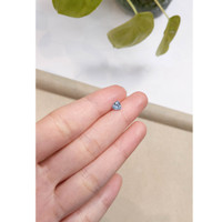 0.63 Ct. Blue Sapphire from Montana Life Style