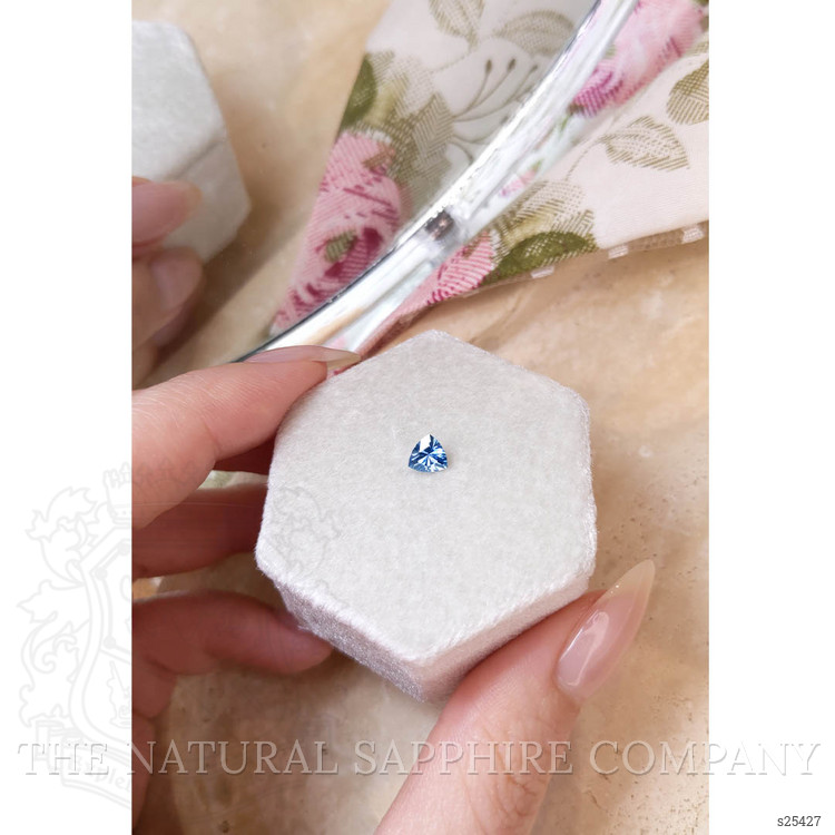 0.50 Ct. Blue Sapphire from Montana