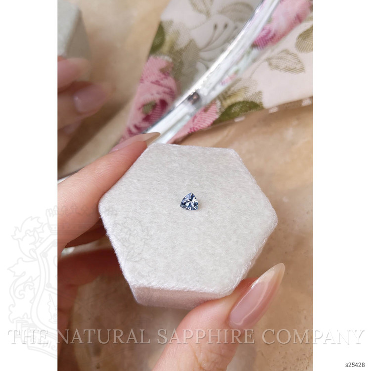 0.43 Ct. Blue Sapphire from Montana