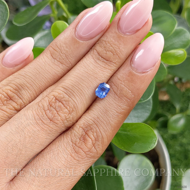 1.08 Ct. Blue Sapphire from Ceylon (Sri Lanka)