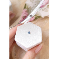 0.29 Ct. Greenish Blue Sapphire from Montana Life Style