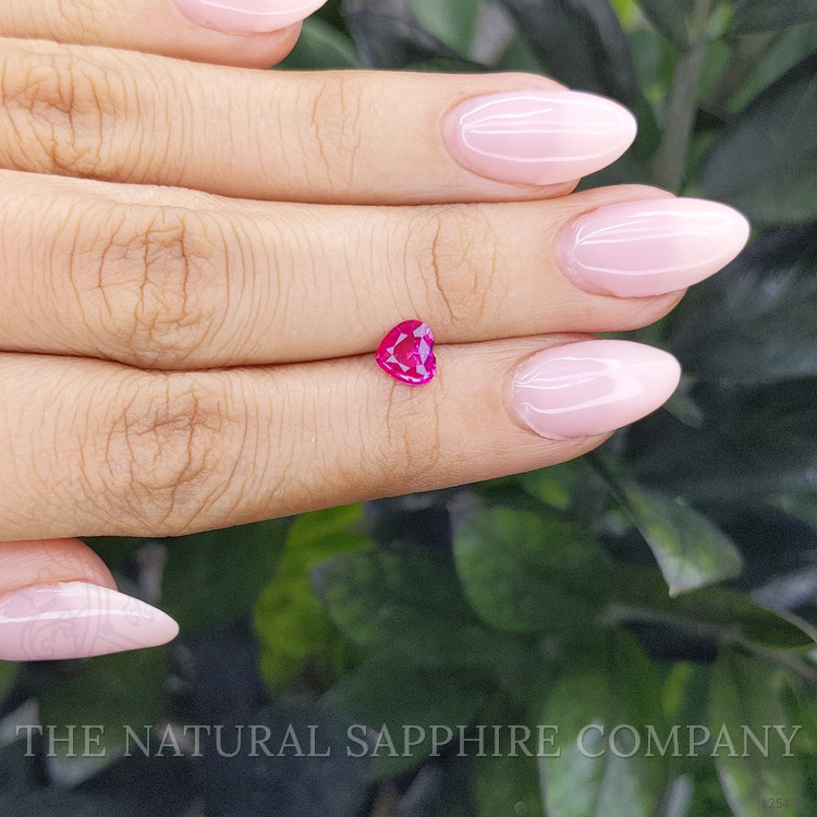 0.85 Ct. Reddish Pink Sapphire from Madagascar