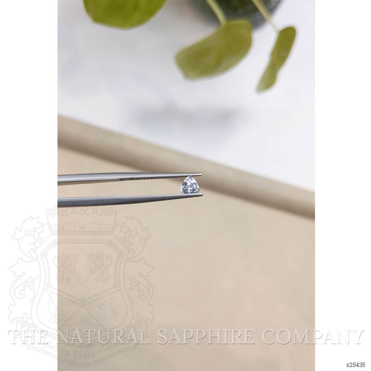 0.50 Ct. White Sapphire from Montana
