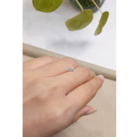 0.50 Ct. White Sapphire from Montana Life Style