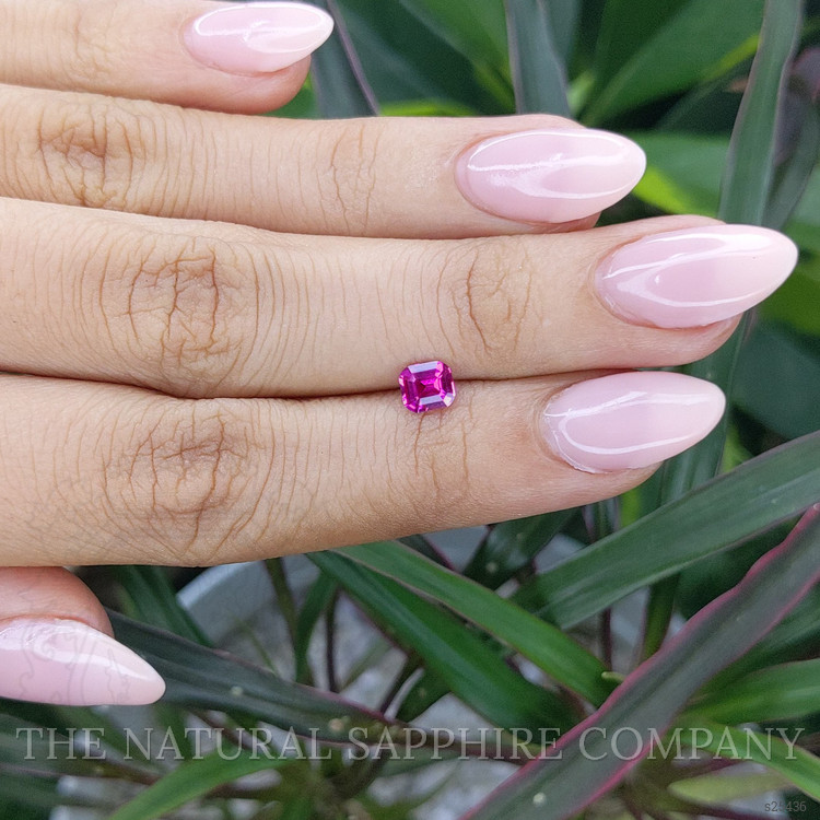 0.66 Ct. Pink Sapphire from Madagascar