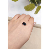 3.83 Ct. Blue Sapphire from Australia Life Style