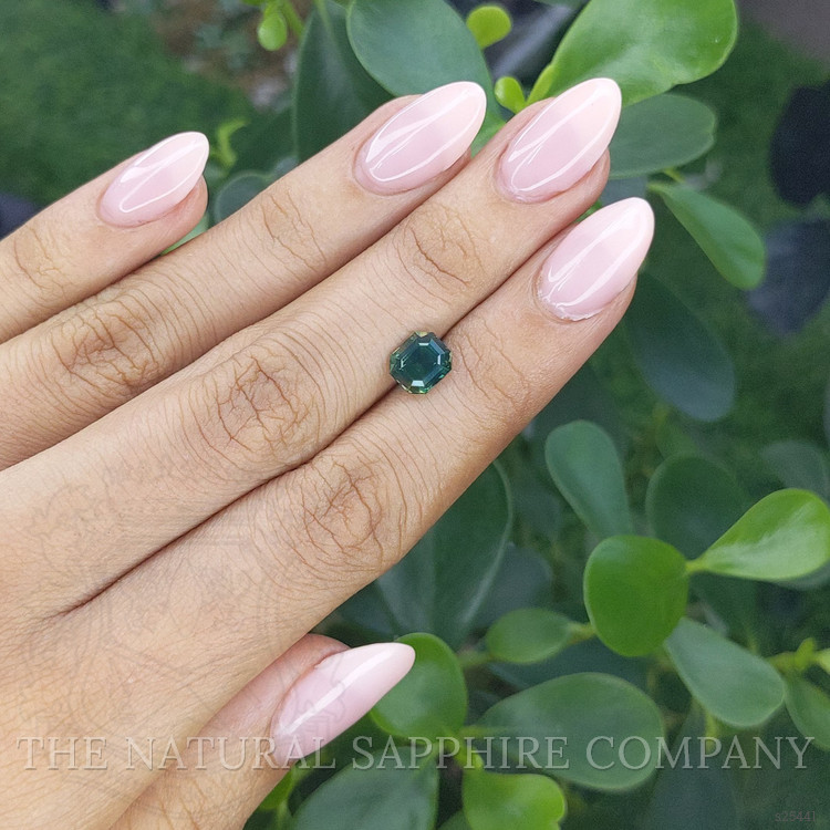 2.10 Ct. Bluish Green Sapphire from Madagascar