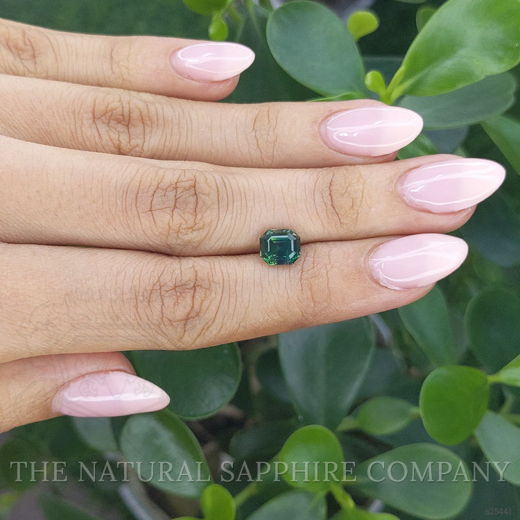 2.10 Ct. Bluish Green Sapphire from Madagascar