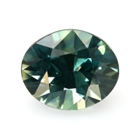 1.10 Ct. Bluish Green Sapphire from Madagascar Video