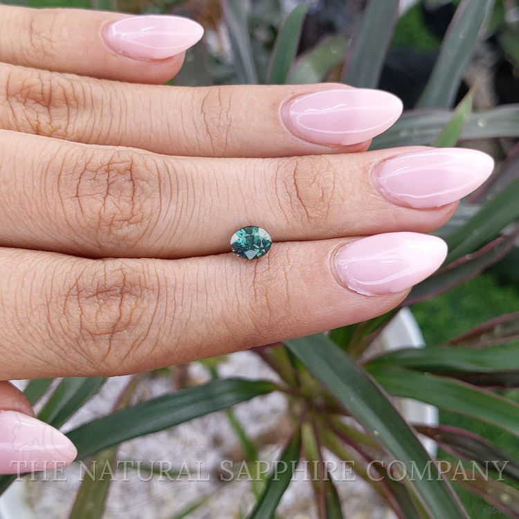 1.10 Ct. Bluish Green Sapphire from Madagascar