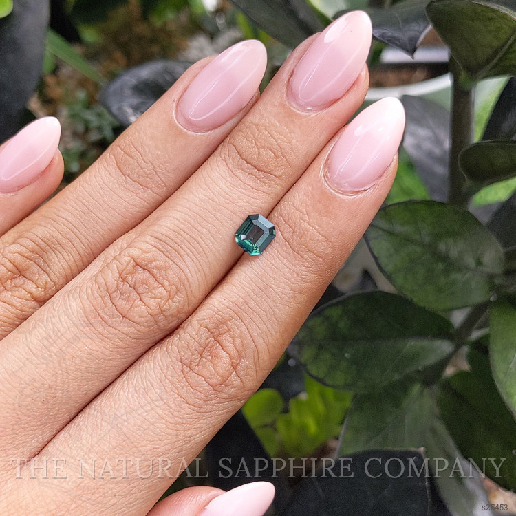 1.04 Ct. Bluish Green Sapphire from Madagascar