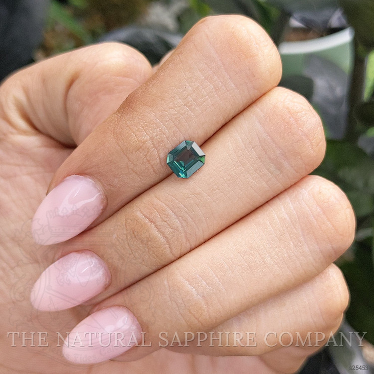 1.04 Ct. Bluish Green Sapphire from Madagascar