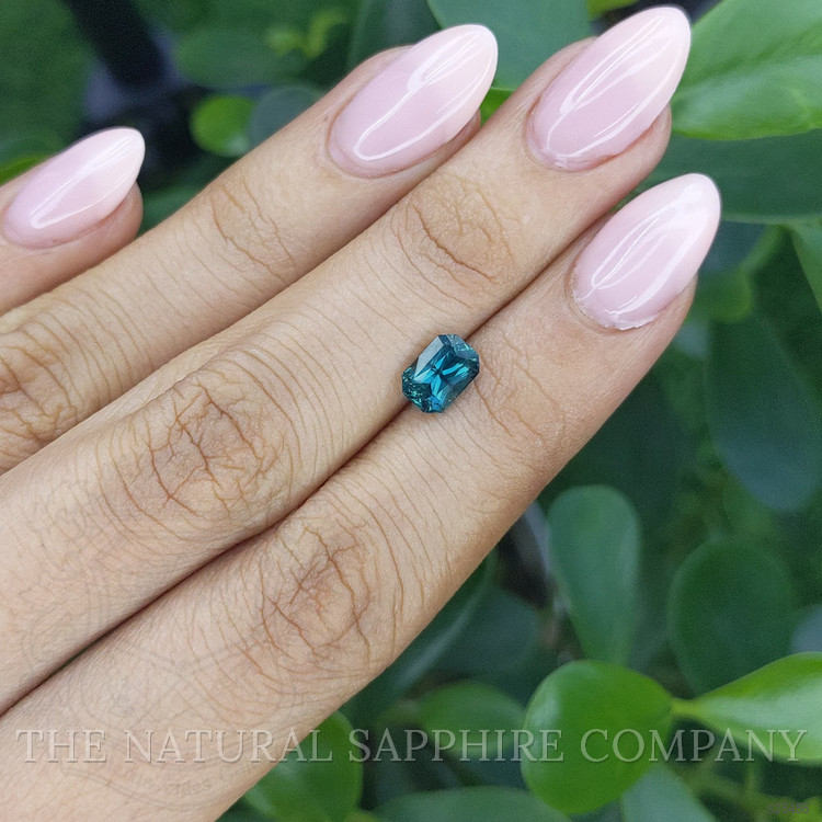 1.60 Ct. Greenish Blue Sapphire from Madagascar